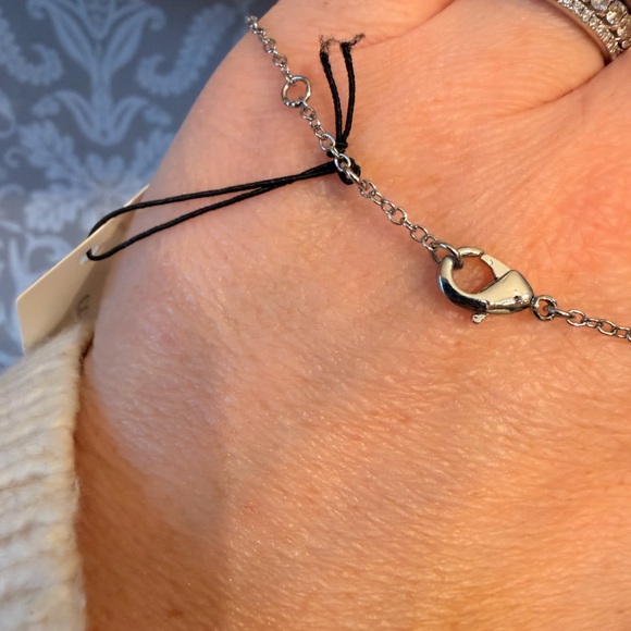 Coach Mini Charm Bracelet Silver Tone w/ 4 Charms NWT Adjustable up to 8” - Picture 8 of 17